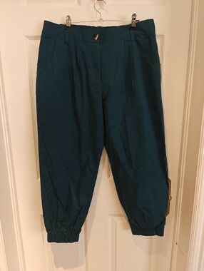 HALARA High Waisted Elastic Waist Band Joggers In Teal